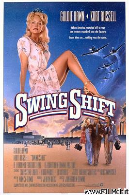 Affiche de film swing shift - tempo di swing