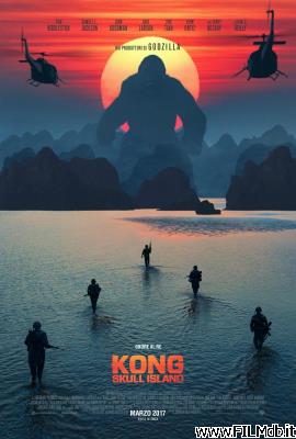 Cartel de la pelicula Kong: La Isla Calavera