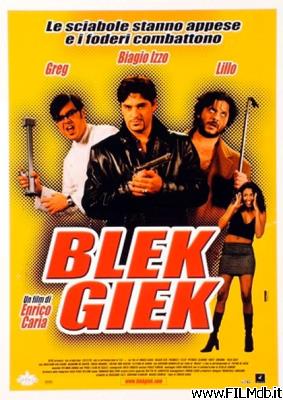 Affiche de film Blek Giek