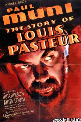 Poster of movie the story of louis pasteur