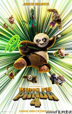Cartel de la pelicula Kung Fu Panda 4