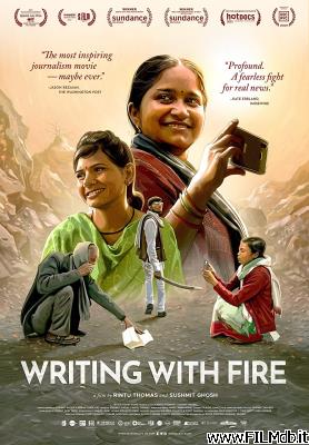 Affiche de film Writing with Fire