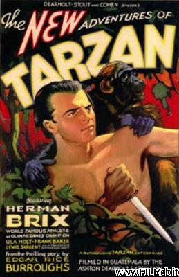 Affiche de film Les Nouvelles Aventures de Tarzan