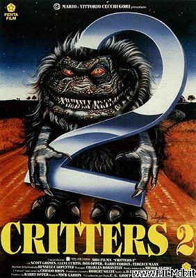 Affiche de film critters 2: the main course