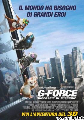 Locandina del film g-force - superspie in missione