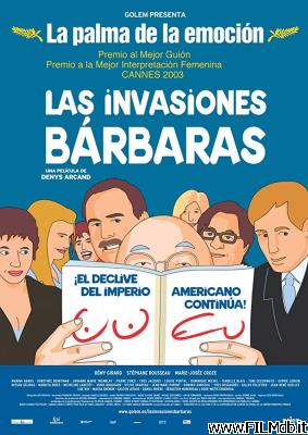 Affiche de film Les invasions barbares