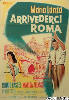 Locandina del film Arrivederci Roma
