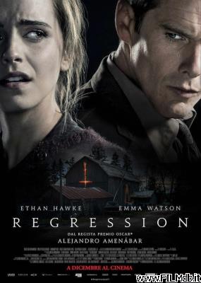 Affiche de film regression