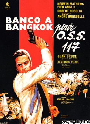 Affiche de film Banco à Bangkok pour OSS 117
