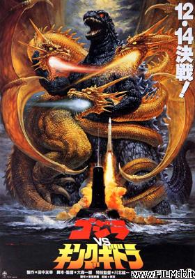 Poster of movie godzilla contro king ghidorah