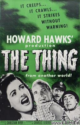 Poster of movie the thing from another world