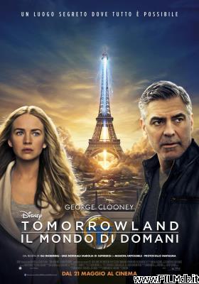 Locandina del film tomorrowland - il mondo di domani