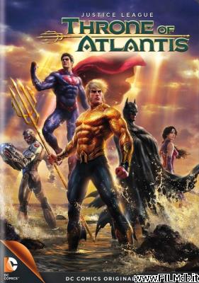 Poster of movie justice league: throne of atlantis [filmTV]