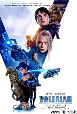 Poster of movie Valerian and the City of a Thousand Planets