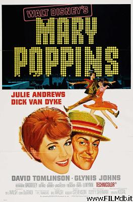 Locandina del film mary poppins