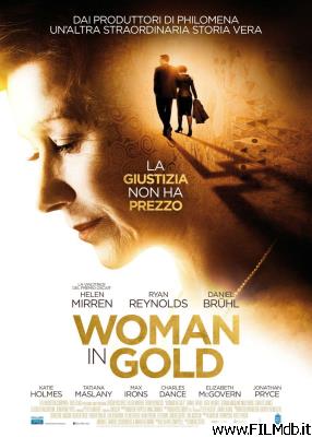 Poster of movie woman in gold