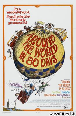 Affiche de film Le Tour du monde en 80 jours