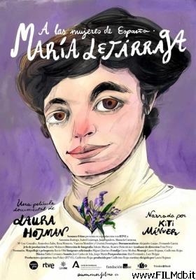 Affiche de film A las mujeres de España. María Lejárraga