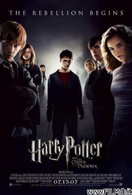 Cartel de la pelicula Harry Potter y la Orden del Fénix