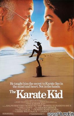 Affiche de film the karate kid