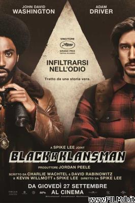 Poster of movie Blackkklansman