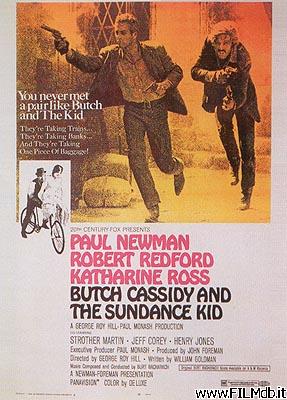 poster Locandina del film butch cassidy