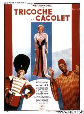 Affiche de film Tricoche et Cacolet