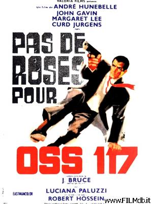 Affiche de film pas de roses pour oss 117