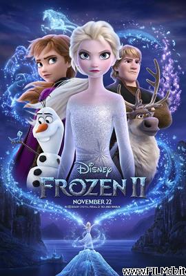 Cartel de la pelicula Frozen 2: Il segreto di Arendelle