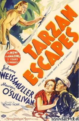 Poster of movie Tarzan Escapes