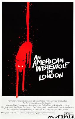 Affiche de film un lupo mannaro americano a londra