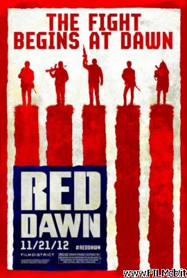 Affiche de film red dawn - alba rossa