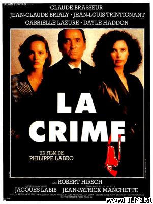 Affiche de film La Crime