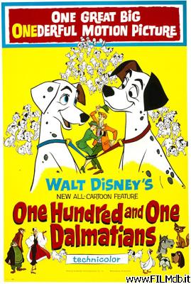 Poster of movie one hundred and one dalmatians