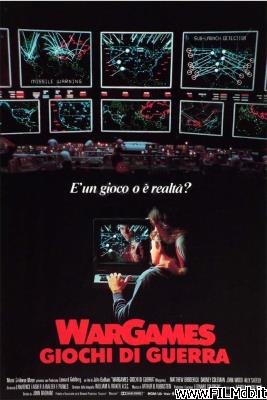 Locandina del film war games - giochi di guerra