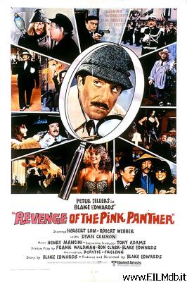 Affiche de film revenge of the pink panther