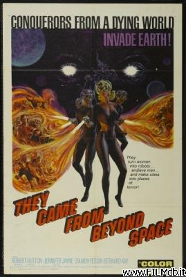 Cartel de la pelicula they came from beyond space