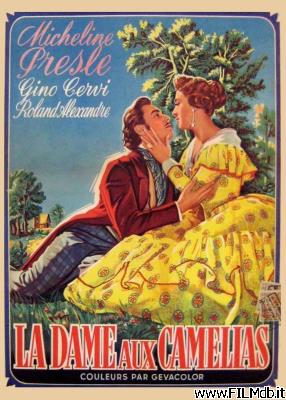 Affiche de film La Dame aux camélias