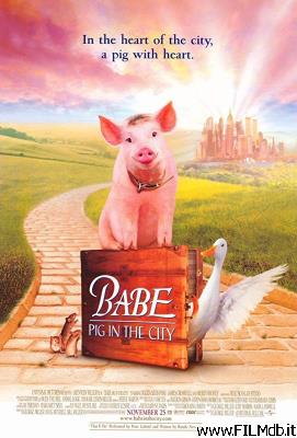 Cartel de la pelicula Babe: Pig in the City