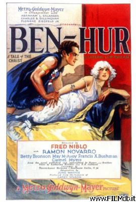 Affiche de film Ben-Hur: A Tale of the Christ