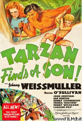 Poster of movie Tarzan Finds a Son!