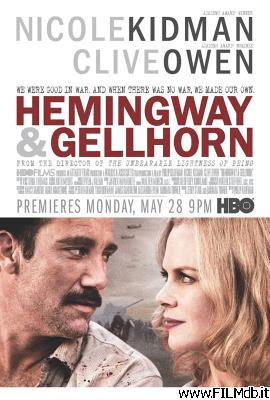 Locandina del film Hemingway and Gellhorn [filmTV]