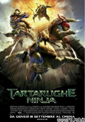 Affiche de film tartarughe ninja