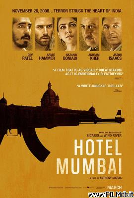 Affiche de film attacco a mumbai - una vera storia di coraggio