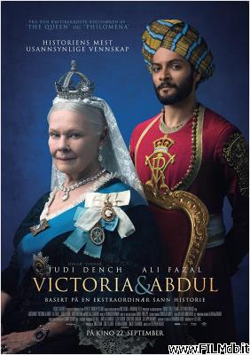 Cartel de la pelicula La reina Victoria y Abdul