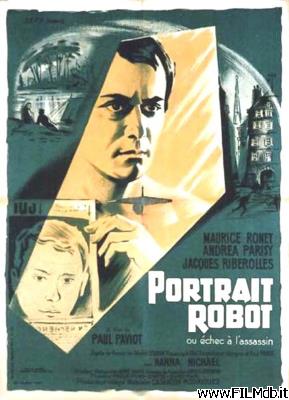 Affiche de film Portrait-robot