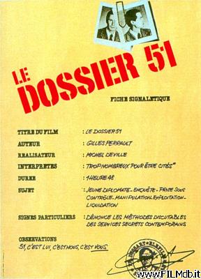 Poster of movie Dossier 51