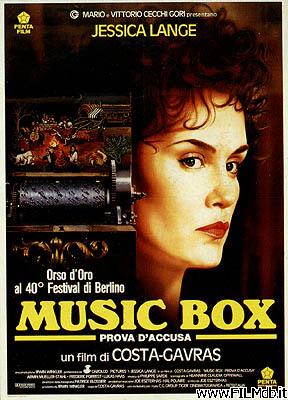 Locandina del film music box - prova d'accusa