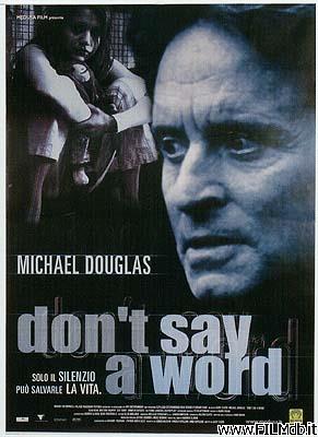 Locandina del film don't say a word