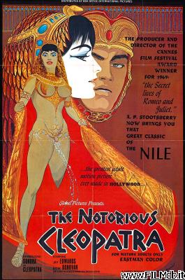 Affiche de film The Notorious Cleopatra